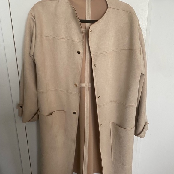 Zara Suede Coat - Picture 3 of 3